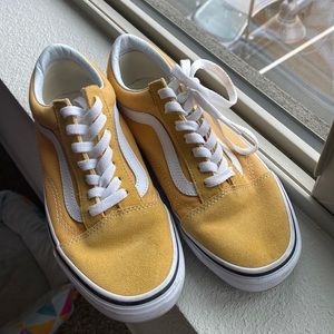 Mustard yellow vans